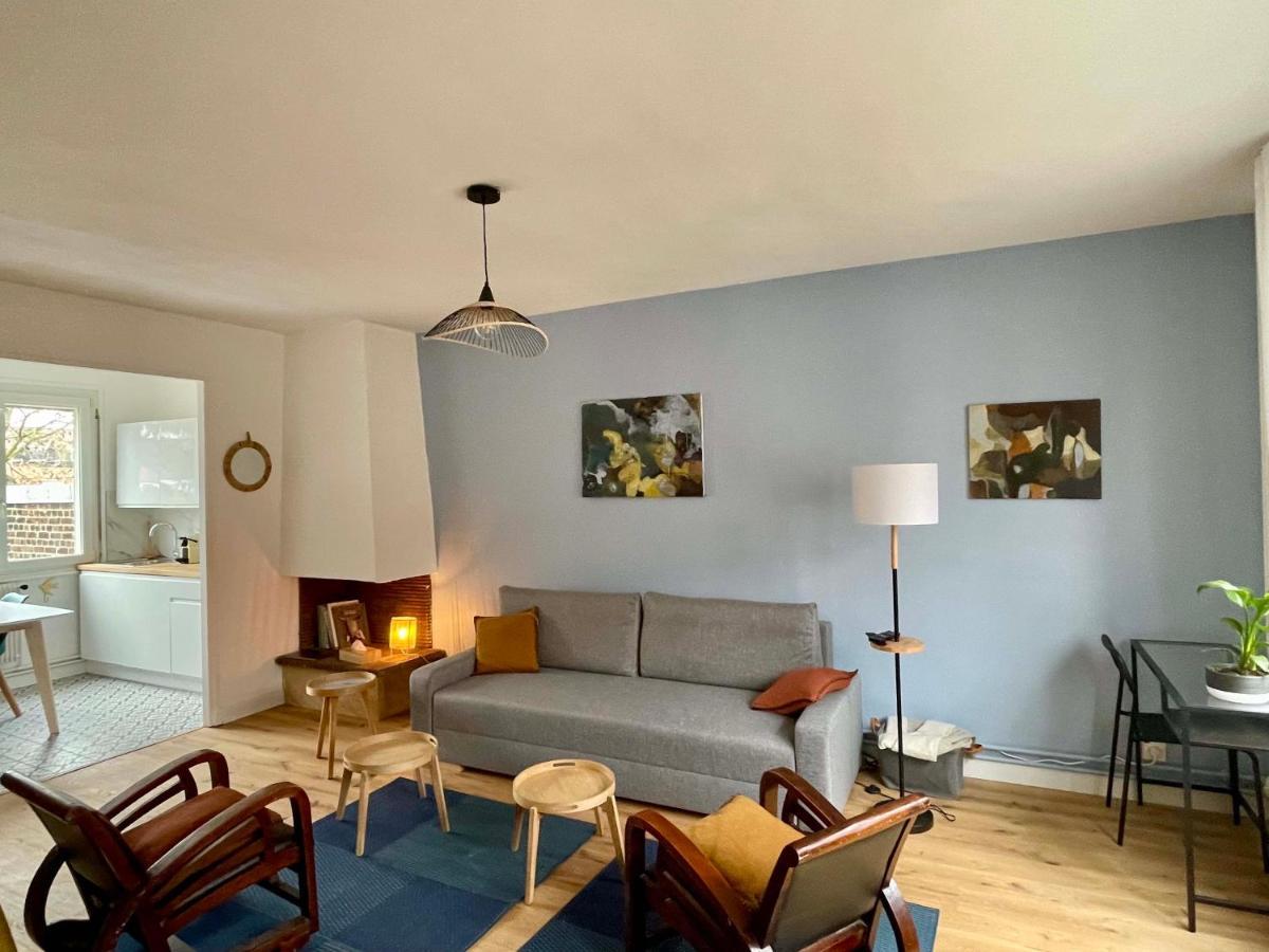 La Chambre Jaune Maison Avec Grande Terrasse Et Garage Prive Βίλα Λιλ Εξωτερικό φωτογραφία